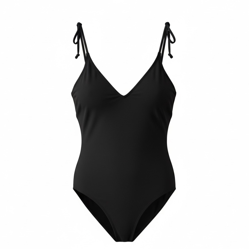 Victoria’s Secret Pink NWT black one piece bathing suit, medium